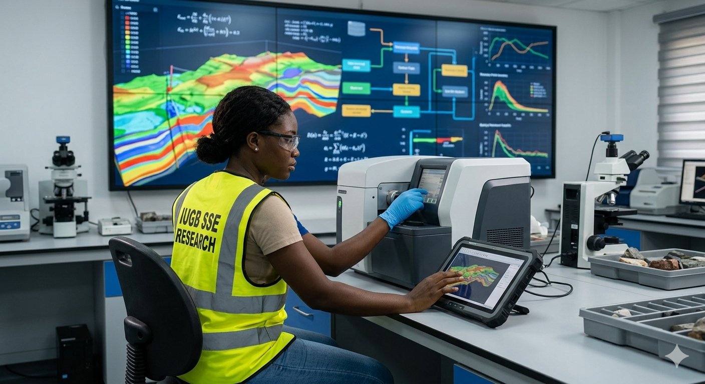 IUGB-SSE researcher working with data visualization and geospatial analysis